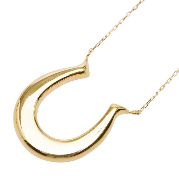 Au750 Horseshoe Pendant Necklace