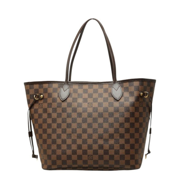 Louis Vuitton Neverfull MM Damier Ebene Tote Bag