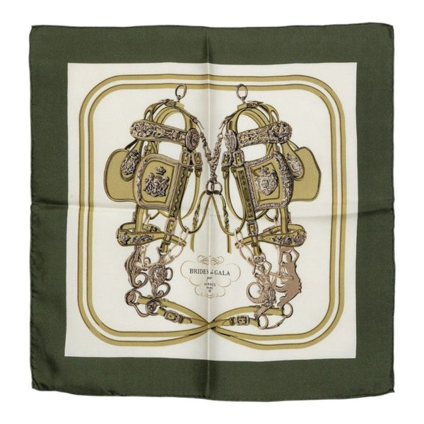Hermes Carre42 BRIDES de GALA Silk Scarf