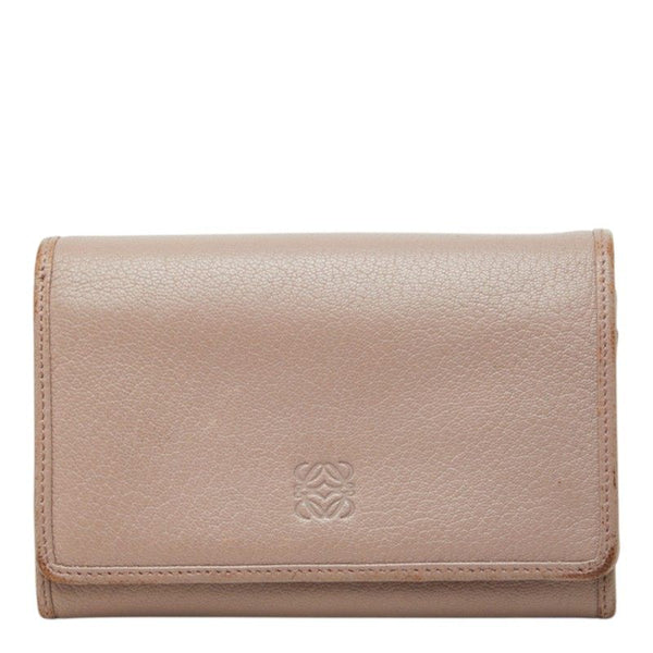 Loewe Anagram Leather Wallet