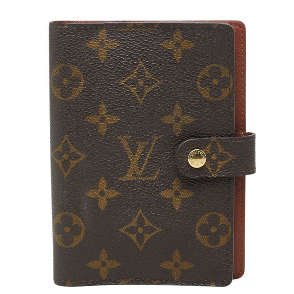 Louis Vuitton Agenda PM Monogram Leather Notebook Cover