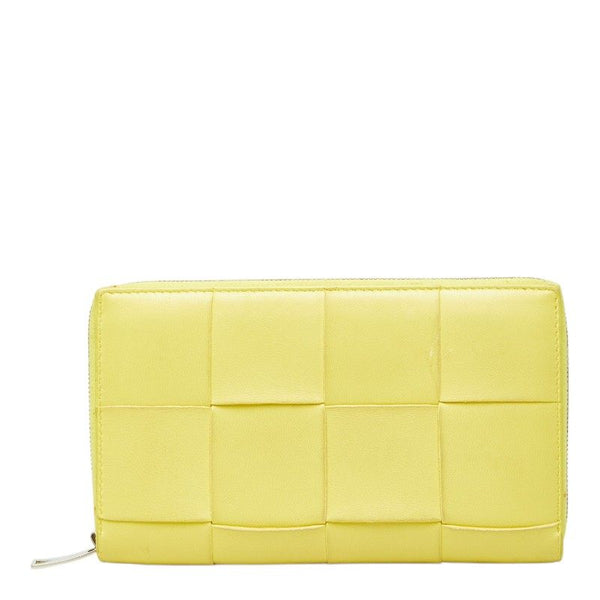 Bottega Veneta Maxi Intrecciato Leather Long Wallet