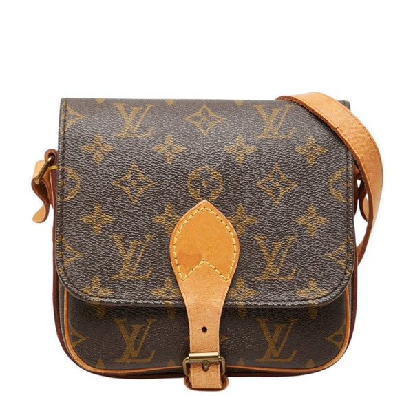 Louis Vuitton Monogram Mini Cartouchiere shoulder bag