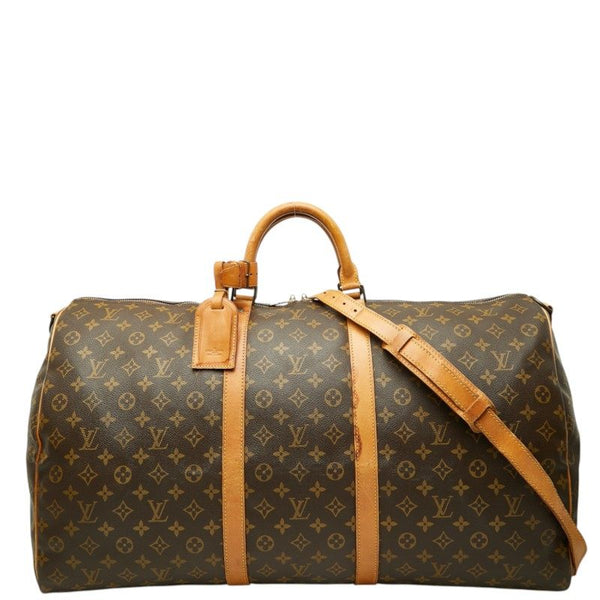 Louis Vuitton Keepall Bandouliere Monogram Boston Bag