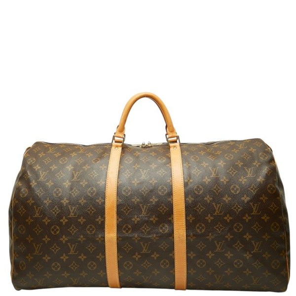 Louis Vuitton Keepall 60 Monogram Boston Bag