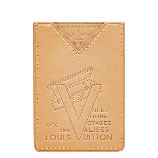 Louis Vuitton Portes Cartes Trunk Leather Card Case