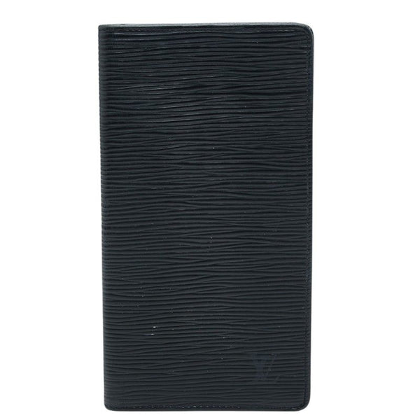 Louis Vuitton Porte Cartes Credit Epi Leather Long Wallet
