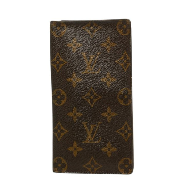 Louis Vuitton Porte Valeurs Cartes Credit Monogram Long Wallet