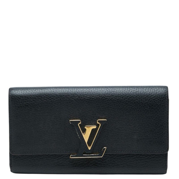 Louis Vuitton Porte Feuille Capucines Taurillon Long Wallet