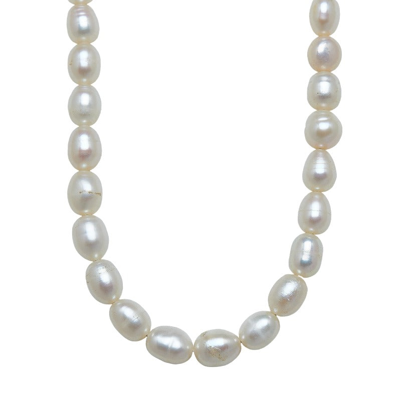 Classic Pearl Necklace & Earring Set