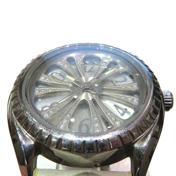 Spinner 1 Quartz Watch Stainless Steel Leather