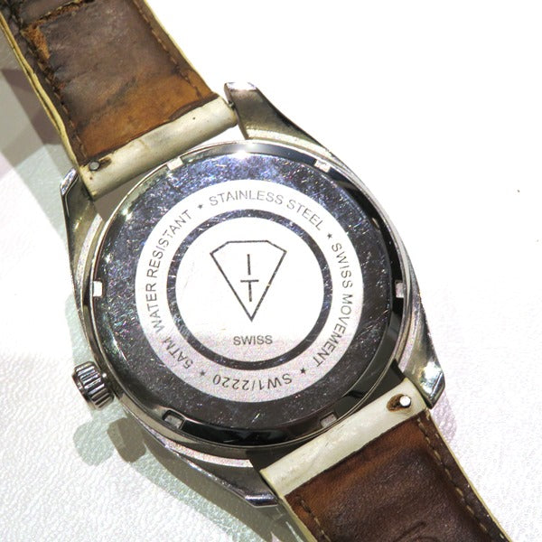 Spinner 1 Quartz Watch Stainless Steel Leather