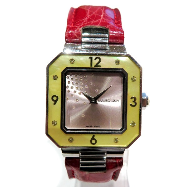 Mauboussin Amour Le Jour Se Reve Quartz Watch 9112101 in Good Condition