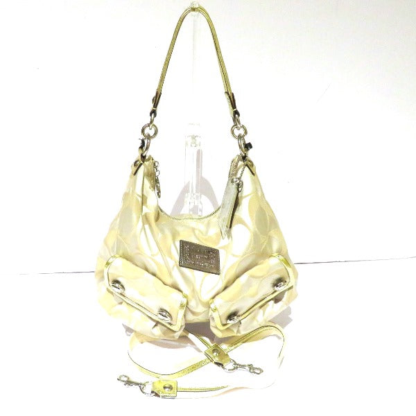 Coach Signature Handbag 14570 in Good Condition