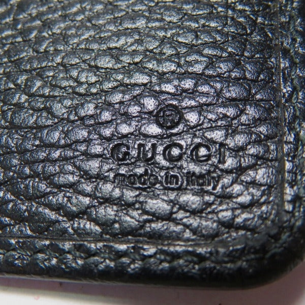 Gucci Leather Double G L-Zip Bifold Wallet 723685