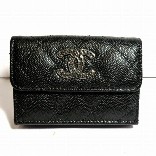 Chanel Small Flap Wallet Caviar Skin