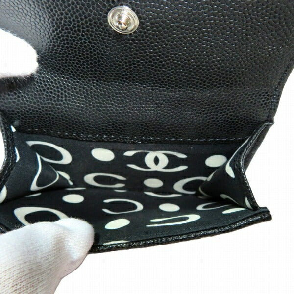 Chanel Small Flap Wallet Caviar Skin