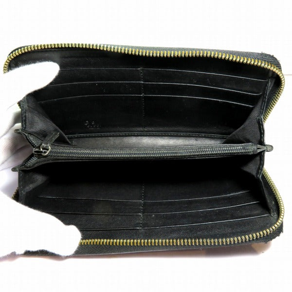 Gucci Microguccissima Leather Zip Around Wallet in Good Condition