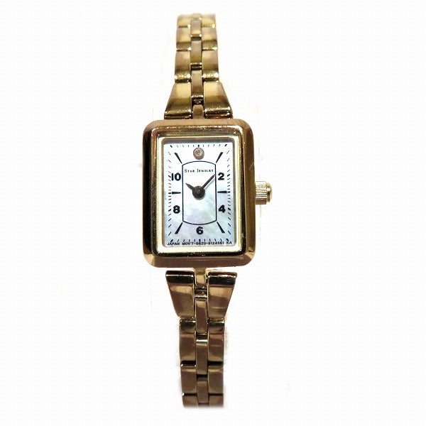 Star Jewelry Solar Square Chain Bracelet Watch for Women in Good Condition