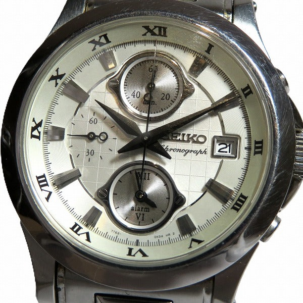 Seiko Premier Quartz Watch 7T62-0FF0