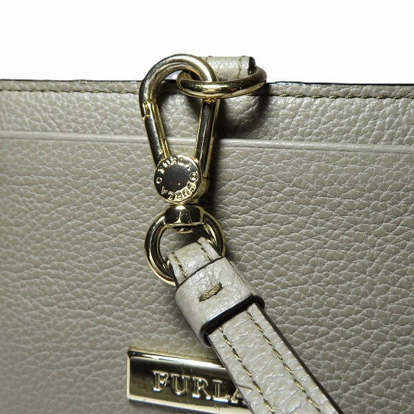 Furla Linda Leather Badge Holder Card Case