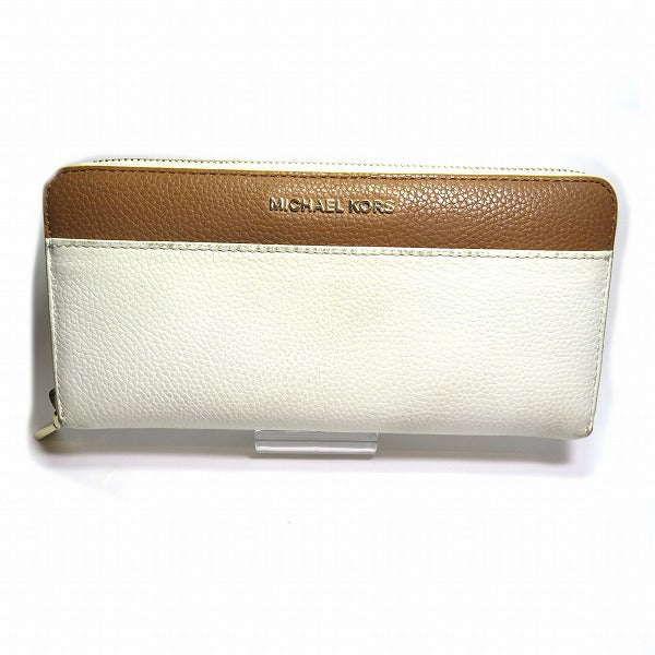 Michael Kors Leather Zip Around Wallet