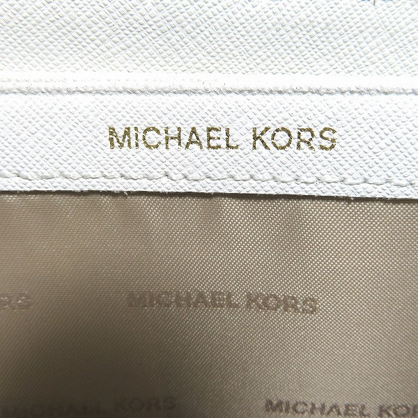 Michael Kors Leather Zip Around Wallet