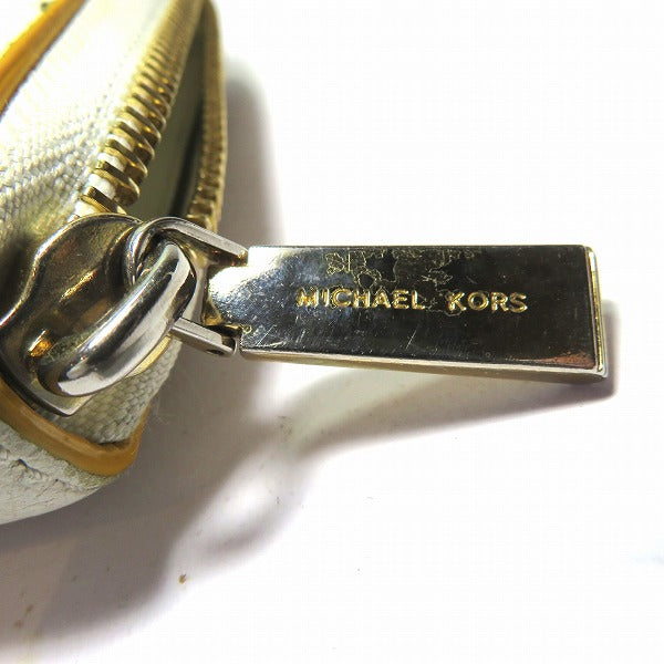 Michael Kors Leather Zip Around Wallet