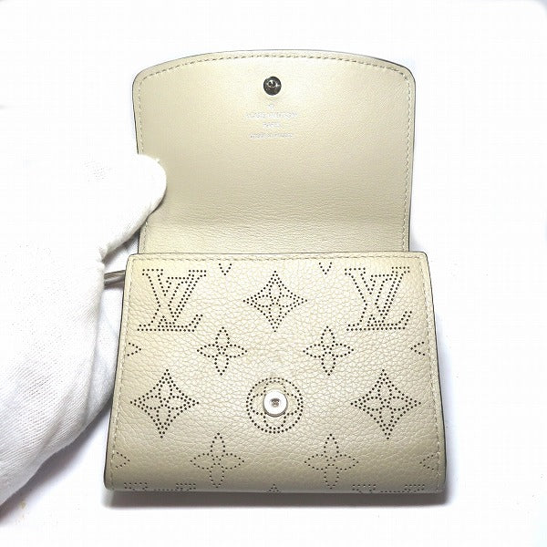 Louis Vuitton Monogram Mahina Leather Compact Wallet M62542