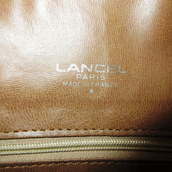 Lancel Boston Bag Unisex PVC Travel Bag