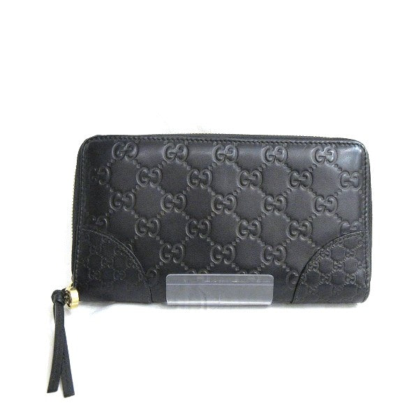 Gucci Leather Shima Line Wallet 323397 in Good Condition