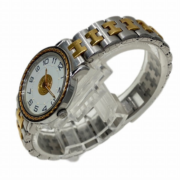 Hermes Serie Quartz Wristwatch SE4.220 - Stainless Steel for Women, Silver-Toned SE4.220