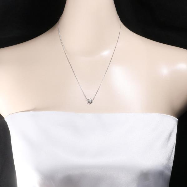 PT850 Platinum Diamond Necklace 0.41ct