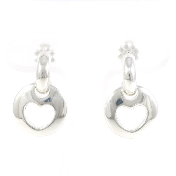 Tiffany & Co 925 Silver Heart Earrings in Excellent Condition