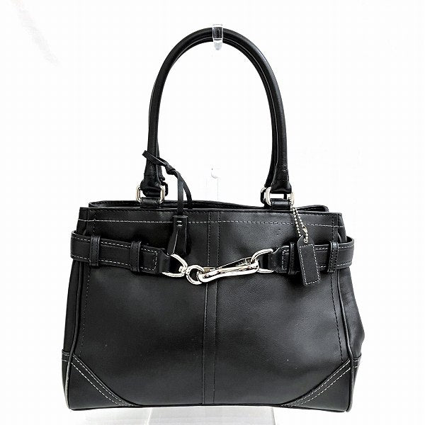 Coach Leather Hamptons Handbag 8A70