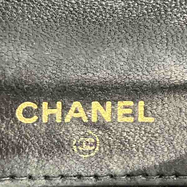 Chanel Caviar Skin Double Flap Wallet