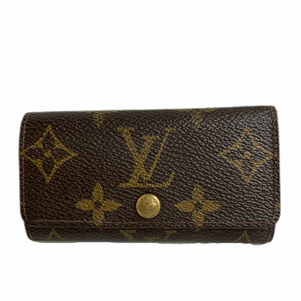 Louis Vuitton Monogram Multicles 4 Key Case M62631 in Good Condition