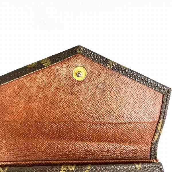 Louis Vuitton Monogram Bifold Wallet M61660 in Good Condition