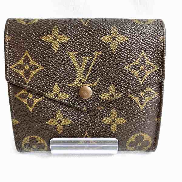 Louis Vuitton Monogram Bifold Wallet M61660 in Good Condition