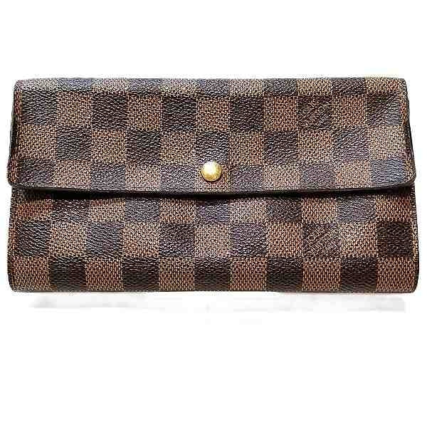 Louis Vuitton Damier Pochette Portemonnaie Credit Long Wallet N61724