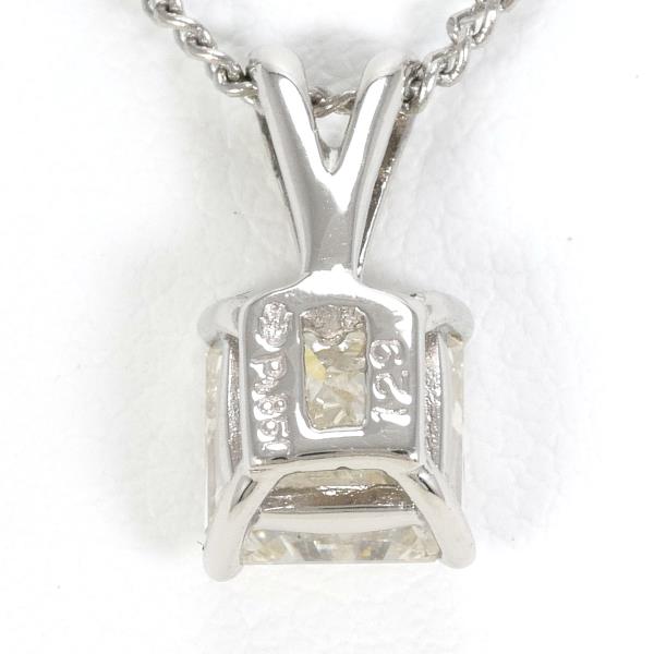 PT850 Platinum Diamond Necklace 1.29ct in Excellent Condition