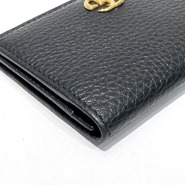 Gucci Leather Petit Marmont Card Holder 474748 in Great Condition