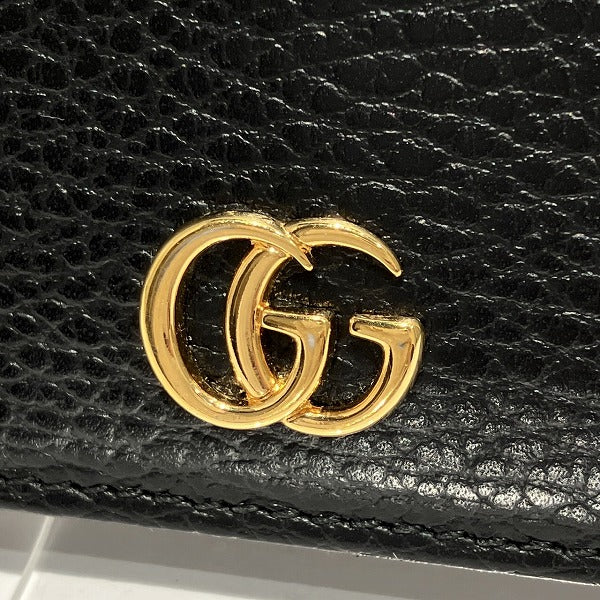 Gucci Leather Petit Marmont Card Holder 474748 in Great Condition