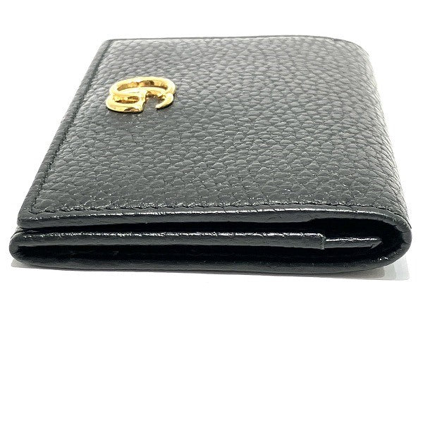 Gucci Leather Petit Marmont Card Holder 474748 in Great Condition