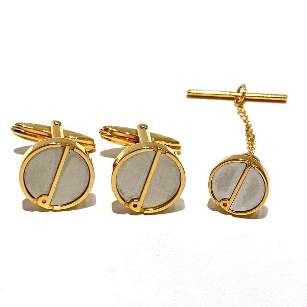 Dunhill Metal Cufflinks Tie Pin