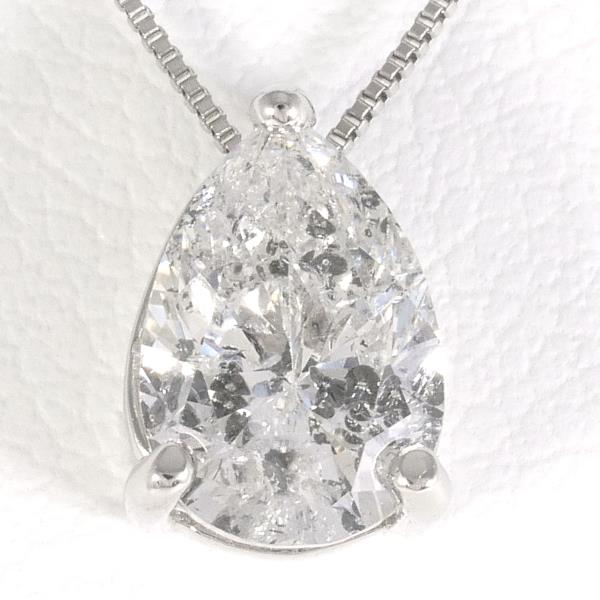 Platinum PT900 PT850 Diamond Necklace