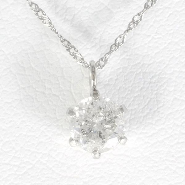 PT900 PT850 Platinum Diamond Necklace in Pristine Condition