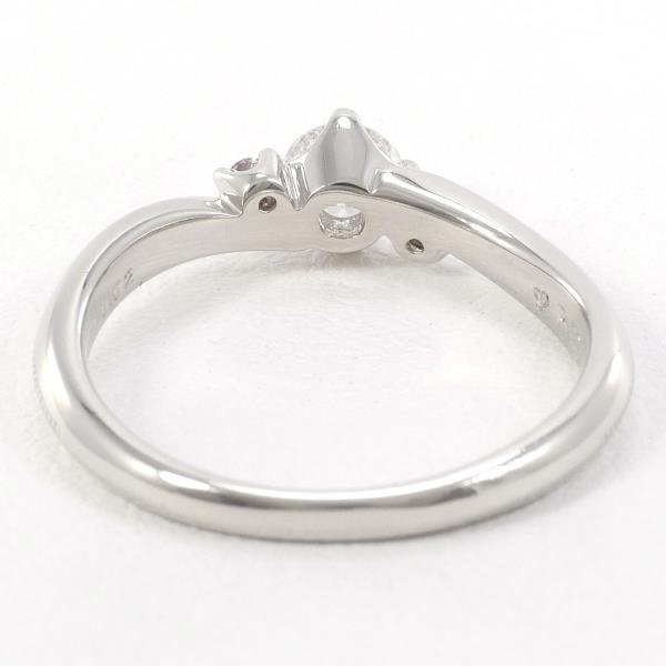 PT900 Platinum Diamond Ring 11.5 Size in Excellent Condition