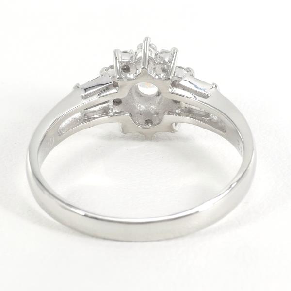 PT900 Platinum Diamond Ring 14