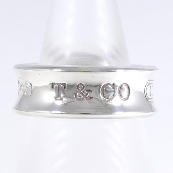 Tiffany & Co 1837 Silver Ring 6.5 in Pristine Condition